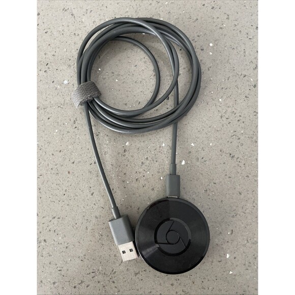 Google Chromecast Audio Media Streamer RUX-J42 Music Streaming TESTED WORKING - Picture 1 of 6